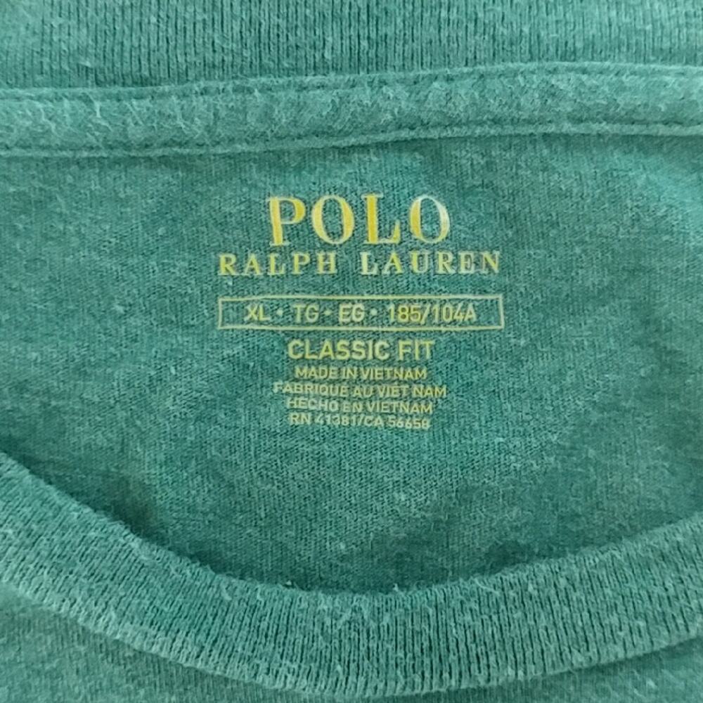 Polo Ralph Lauren Classic Fit T-Shirt Green Size XL - Picture 3 of 6